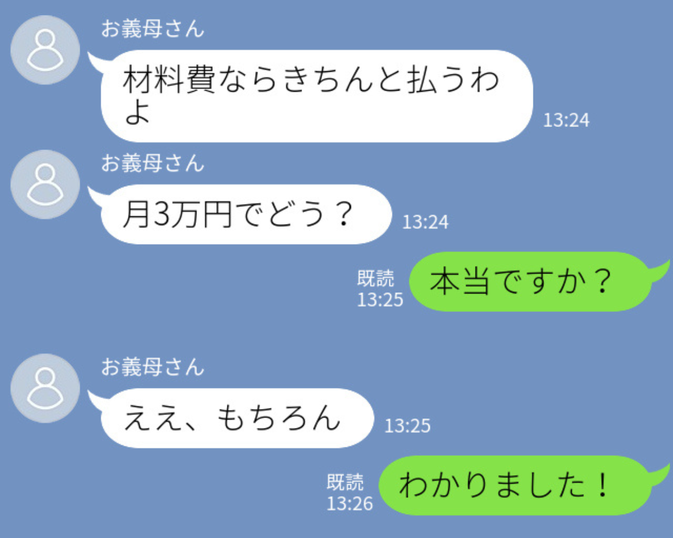 義母『材料費、月3万でどう？』義両親のお弁当作りを引き受けた結果、約束を反故に！？→その“自分勝手な理由”に唖然…