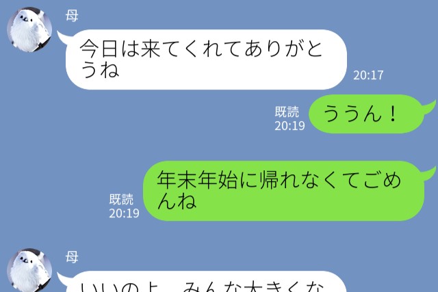 【お年玉ゼロの理由】実家に帰省する一家。6人の子どもを連れて行くが…→義実家からはお年玉ゼロ。その理由に、少しがっかり…。